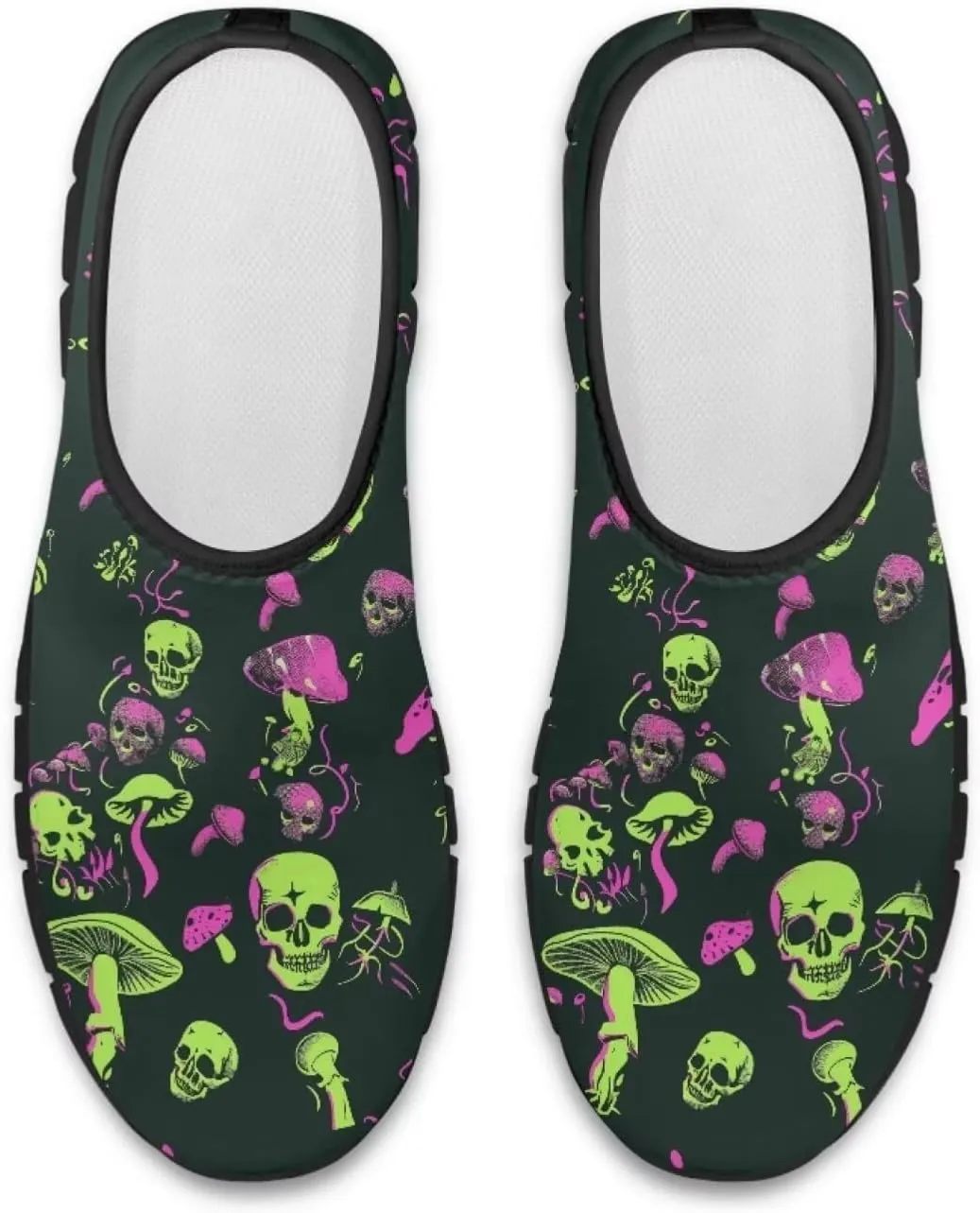 Aesthetic Plant Botanical Loafer Womens Slip On Shoes Non Slip Breathable Tennis Shoes Travel Work Shoes