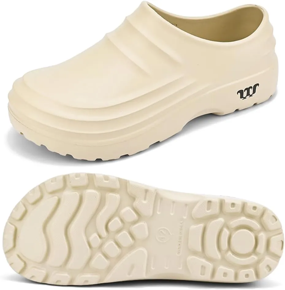 Armadillo Chef Shoes Men Lightweight Non-Slip Oil Waterproof Armadillo Clogs Women Nursing Work Shoes with Arch Support