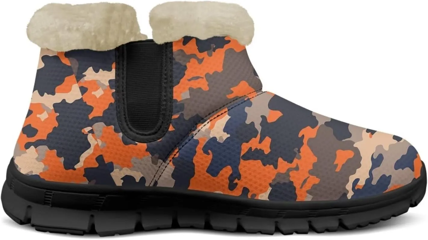 Binienty Women's Snow Boots Anti-Slip Waterproof Ankle Booties Lightweight Winter Outdoor Shoes