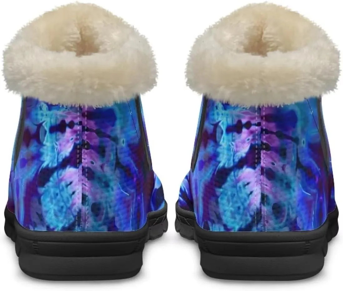 Binienty Women's Snow Boots Anti-Slip Waterproof Ankle Booties Lightweight Winter Outdoor Shoes