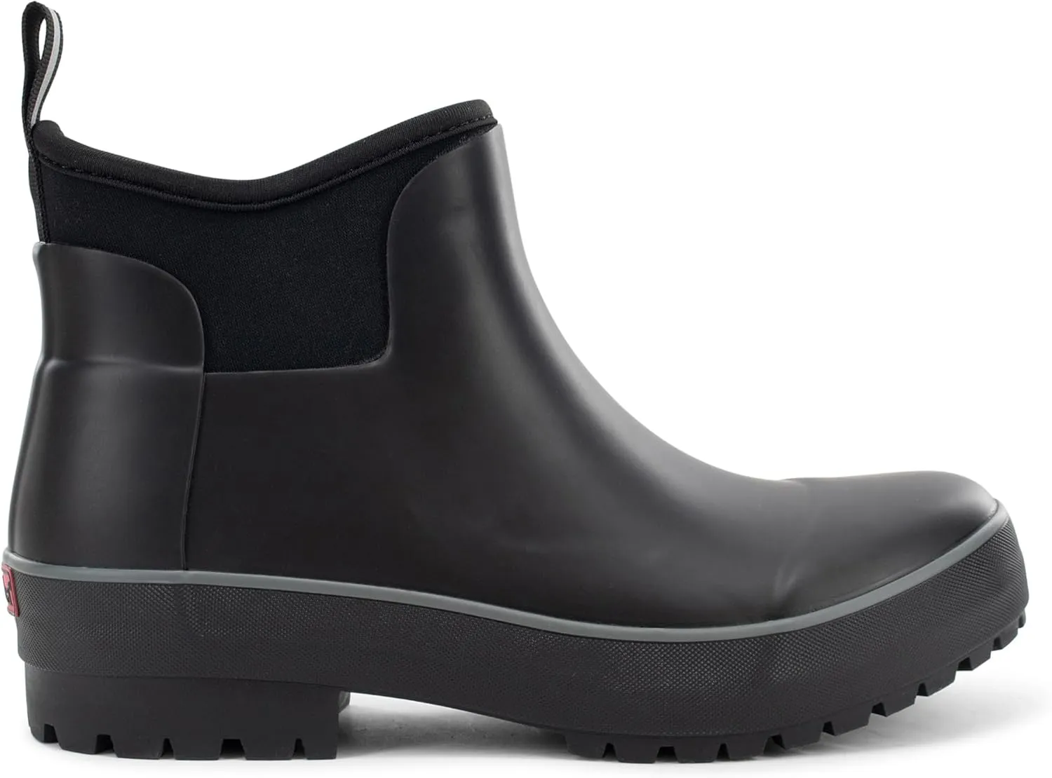 Chooka Women's Everyday Neoprene Waterproof Ankle Rain Boots | Slip-On Chelsea Insulated Rubber Boots for Women