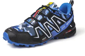 CHUUMEE Hiking Shoe for Men Outdoor Trekking Trail Running Sneaker Waterproof Non Slip Work Shoes