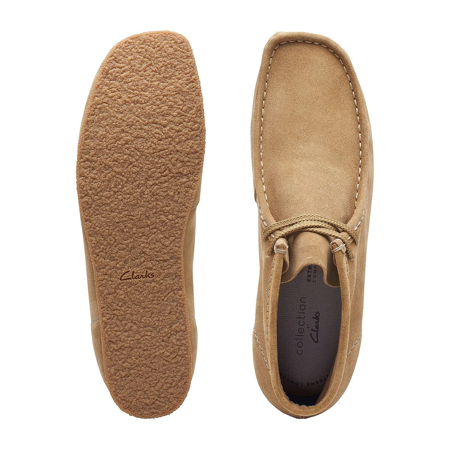 CLARKS - Shacre Flat Heel Chukka Boots