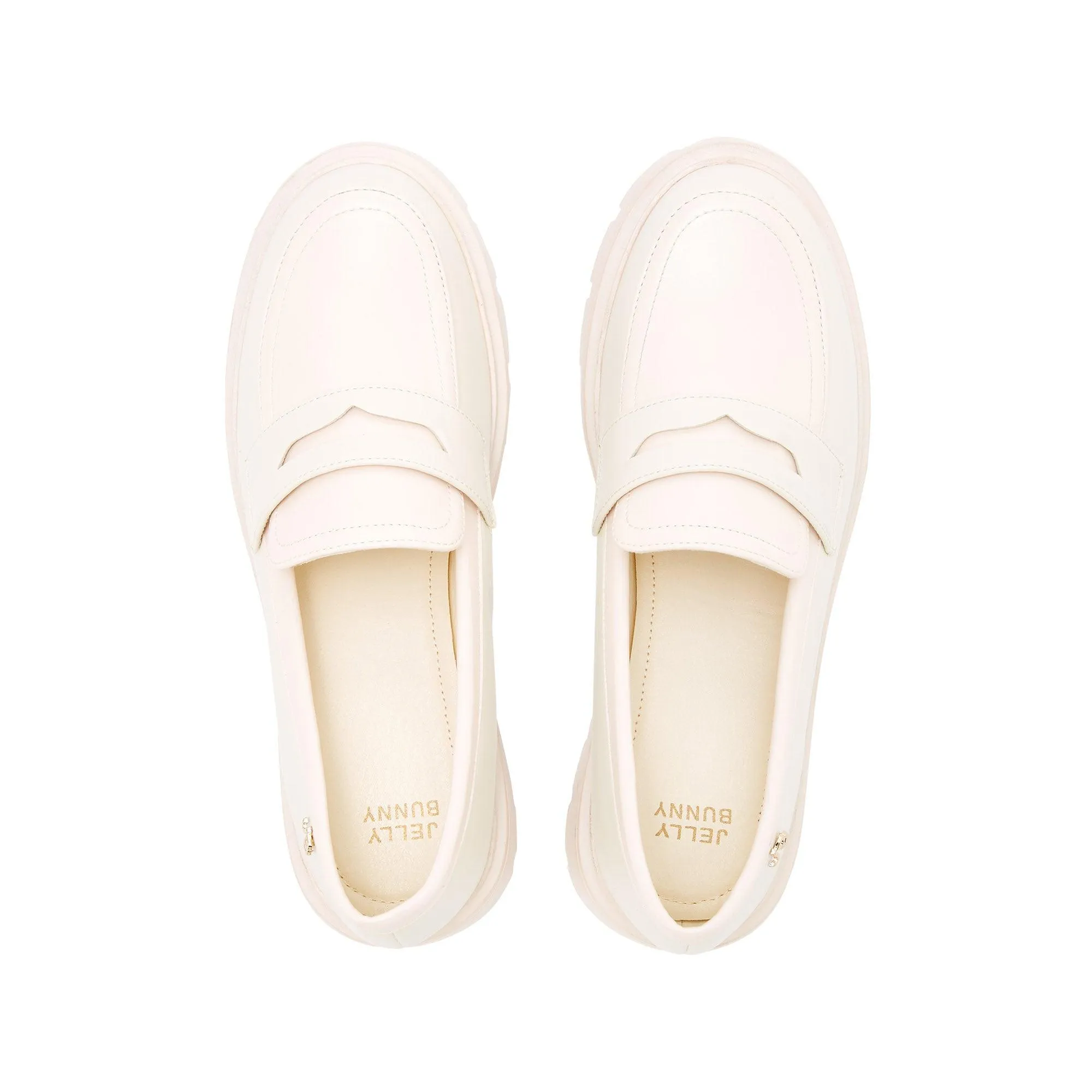 Cleo Flat Loafers Beige