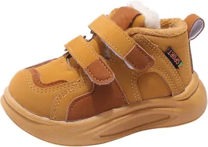 Fashion Big Kids Winter Water Proof Flat Keep Warm Snow Boots Comfortable Shoes Cute Toddler Dress Shoes