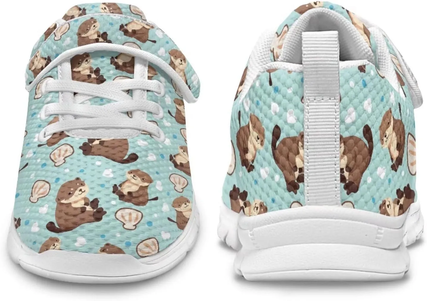 Girls Active Sneakers Boys Running Shoes Kids Slip On Trainers