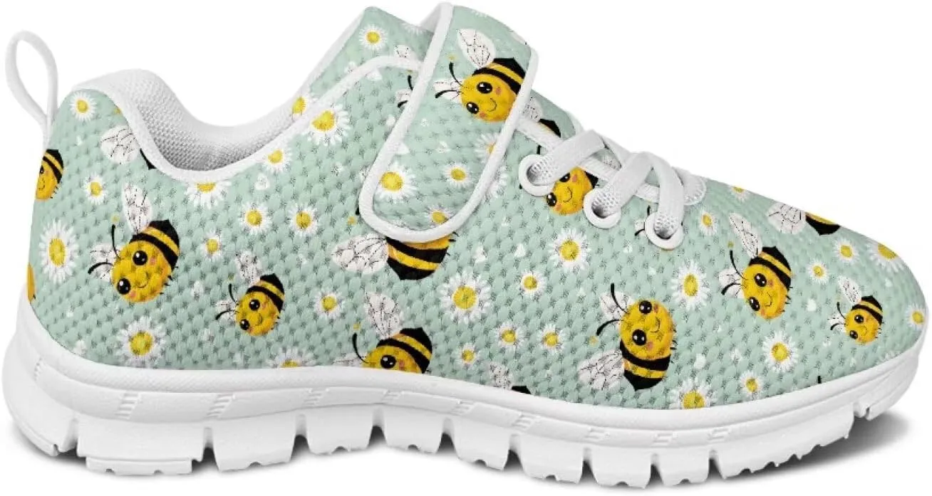 Girls Active Sneakers Boys Running Shoes Kids Slip On Trainers