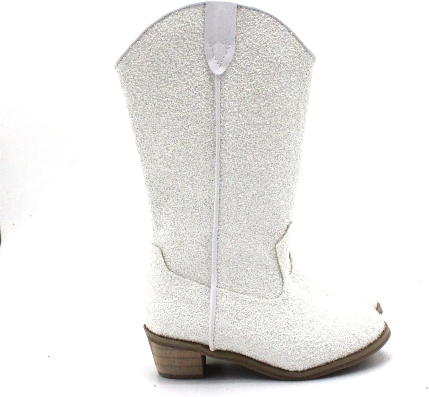 Girls Sequin Sparkly Cowboy Boots Kids hinestone Glitter Low Heel Wedding Dress Booties Western Girls Boots Wedge Heel