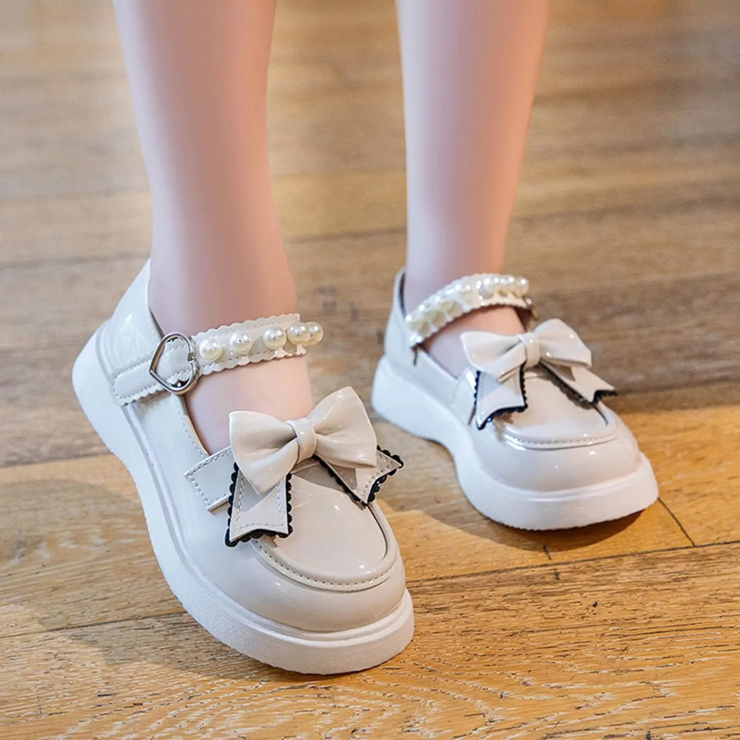 Girls Size 2 Water Shoes Girls Dress Shoes Wedding Bowknot Girl Shoes Princess Party School Kids Arch Support Sandals