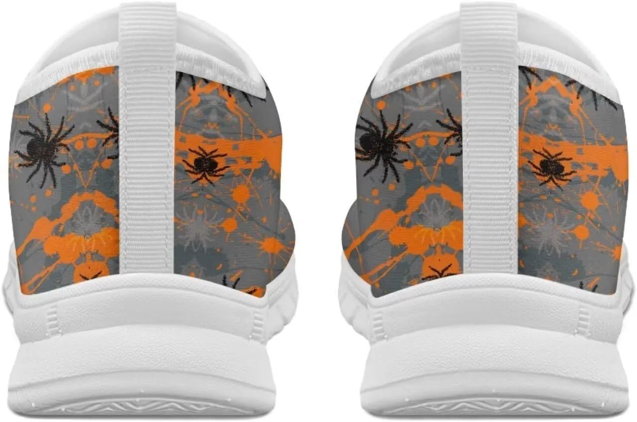 Halloween Walking Shoes for Men Non Slip Breathable Sneakers Casual Running Shoes Lightweight Leisure Gym Sneakers Size 5-14