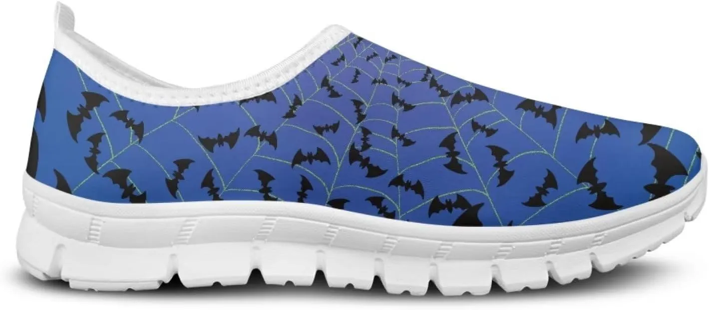 Halloween Walking Shoes for Men Non Slip Breathable Sneakers Casual Running Shoes Lightweight Leisure Gym Sneakers Size 5-14