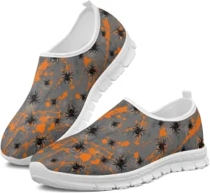 Halloween Walking Shoes for Men Non Slip Breathable Sneakers Casual Running Shoes Lightweight Leisure Gym Sneakers Size 5-14