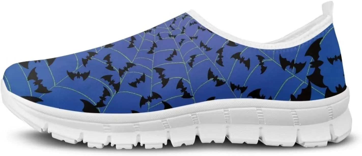 Halloween Walking Shoes for Men Non Slip Breathable Sneakers Casual Running Shoes Lightweight Leisure Gym Sneakers Size 5-14