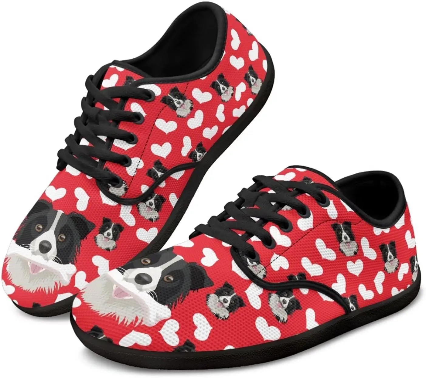 Herat Womens Lace Up Fashion Sneakers Daily Casual Shoes Breathable Mesh Upper Walking Shoes