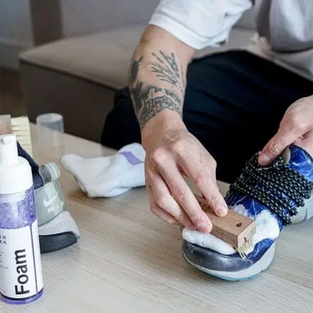 Jason Markk Ready-to-Use Foam Shoe Cleaner, Purple