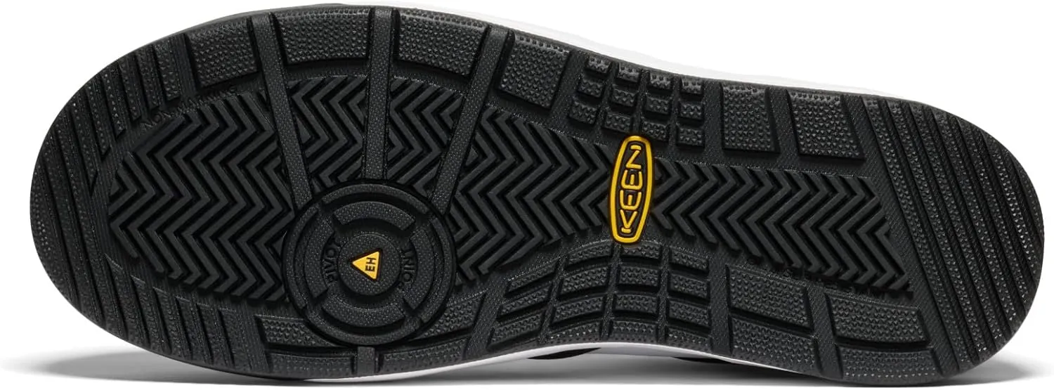 KEEN Utility Men's Overton Low Height Composite Toe Lightweight Durable Work Sneakers