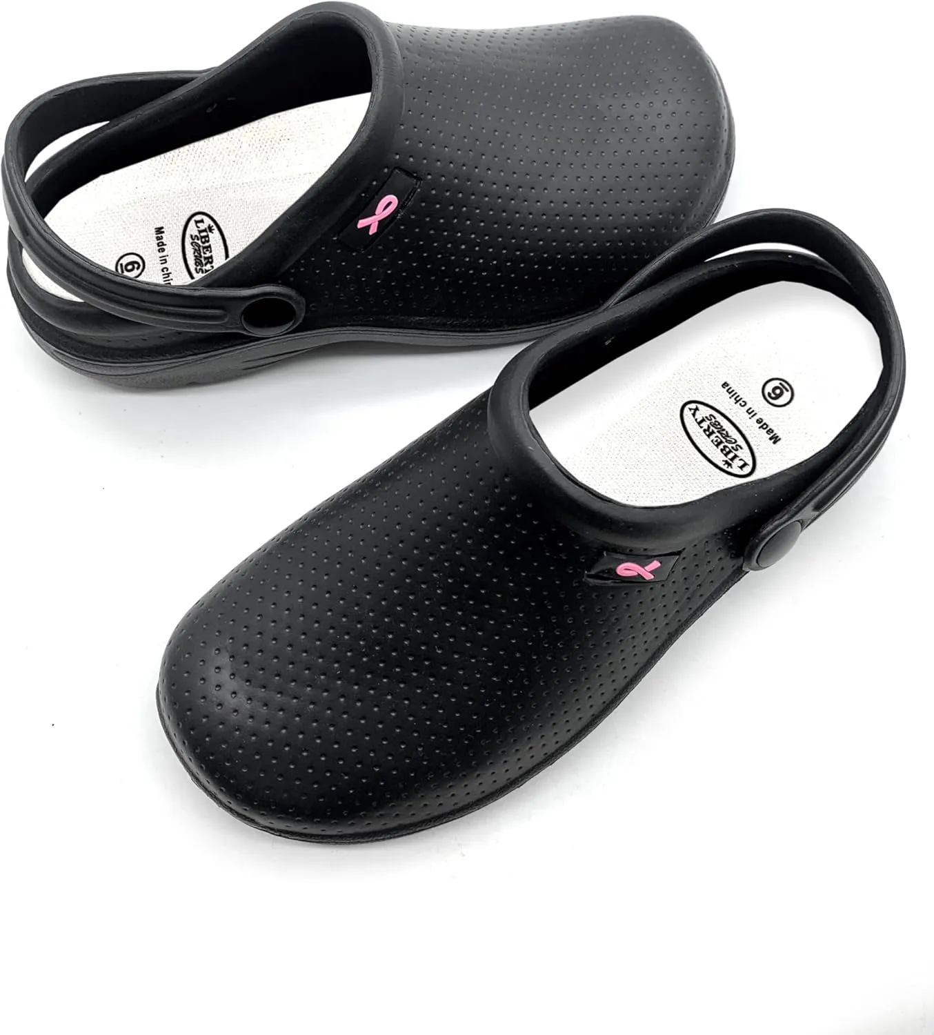 Lightweight Nurse Clogs Non Slip Water Resistant Garden Shoes for Women Comfort Clog