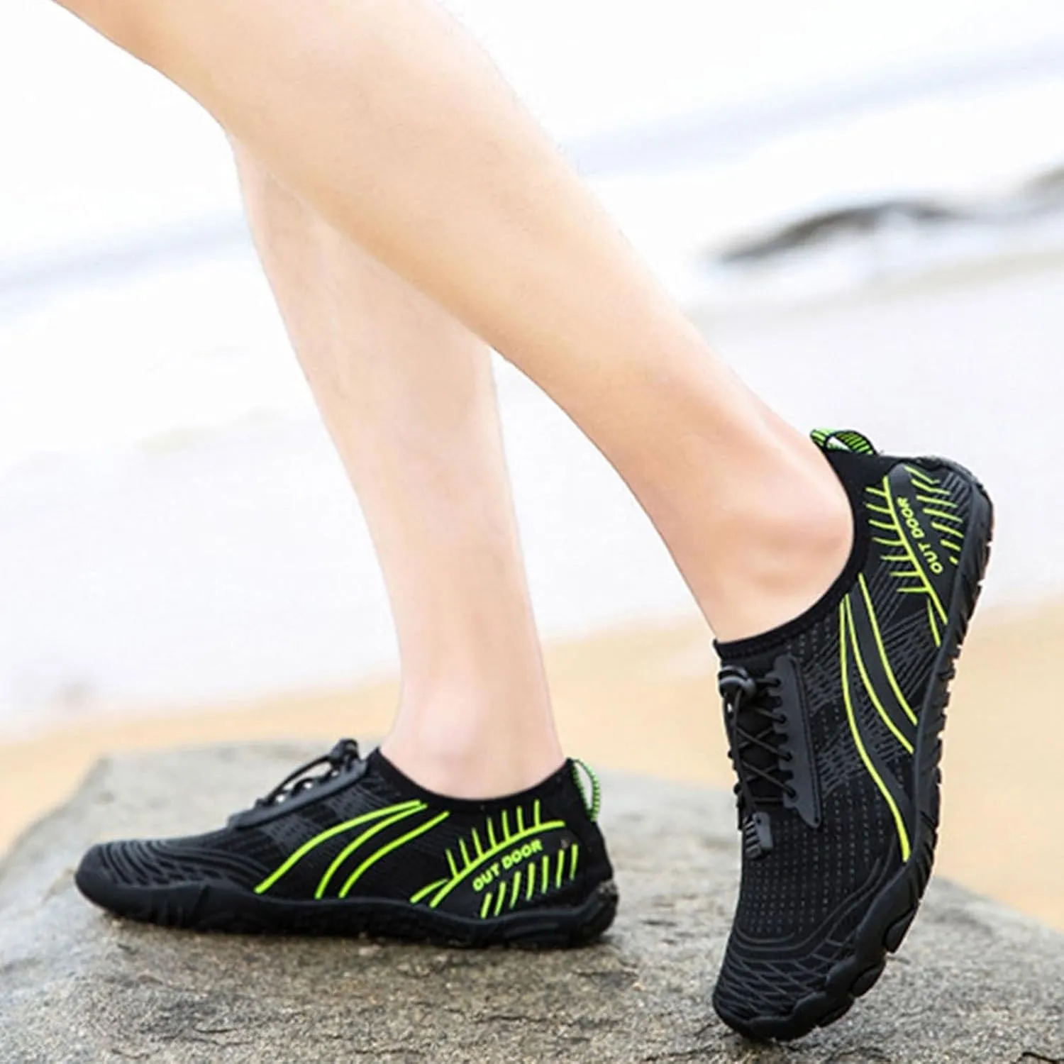 Lightweight Water Shoes Mens Womens Quick Dry Barefoot Aqua Shoes for Swimming Beach Pool Surf Hiking Kayaking Yoga Water Sports