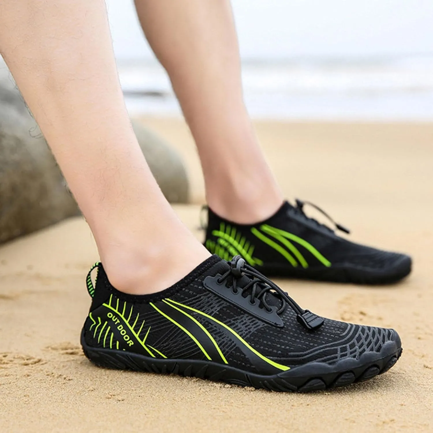 Lightweight Water Shoes Mens Womens Quick Dry Barefoot Aqua Shoes for Swimming Beach Pool Surf Hiking Kayaking Yoga Water Sports