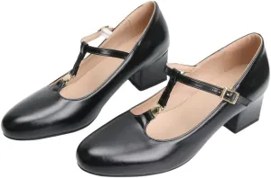 MEOTINA Cute Bow Heels Mary Janes Shoes Women Dress Platform Strappy High Heels Kawaii Shoes