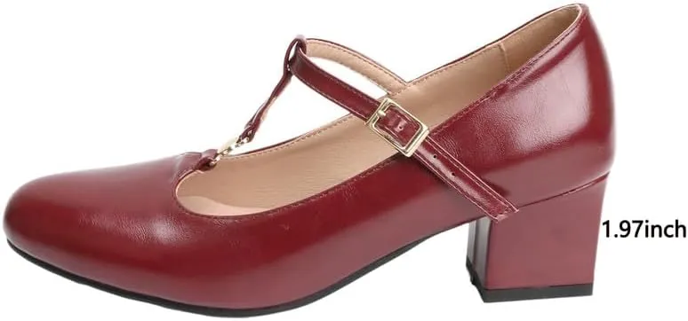 MEOTINA Cute Bow Heels Mary Janes Shoes Women Dress Platform Strappy High Heels Kawaii Shoes