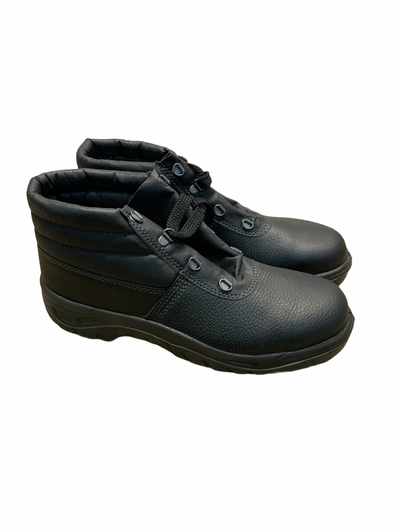New Centek Black Safety Boots Steel Toe Cap OB07