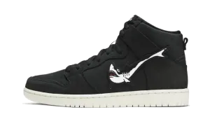 Nike SB Dunk High Oski Shark Black