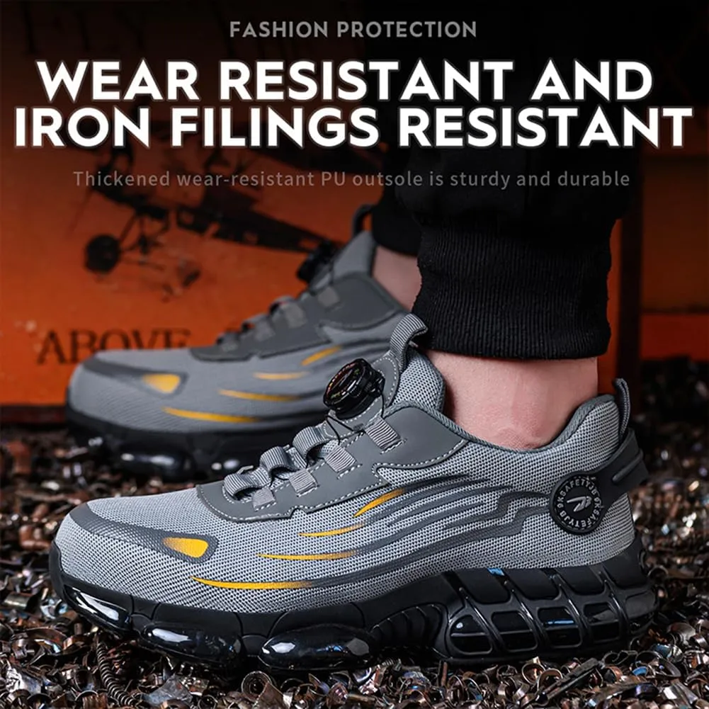 Prestivos Shoes for Men WomenPrestivos Steel Toe Shoes Safety Toe Shoe for Men Lightweight Ccomposite Work Sneaker