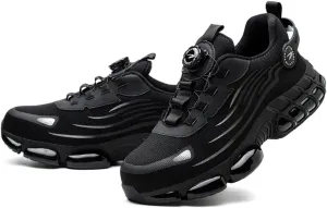 Prestivos Steel Toe Shoes, Lightweight Work Shoe, Safety Toe Shoes, Composite Toe Shoe for Men Women