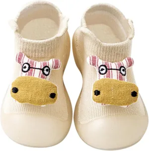 Shoes Toddler Kids Infant Newborn Baby Boys Girls Shoes Cute Cartoon Animals Soft Soles First Boys Shoes