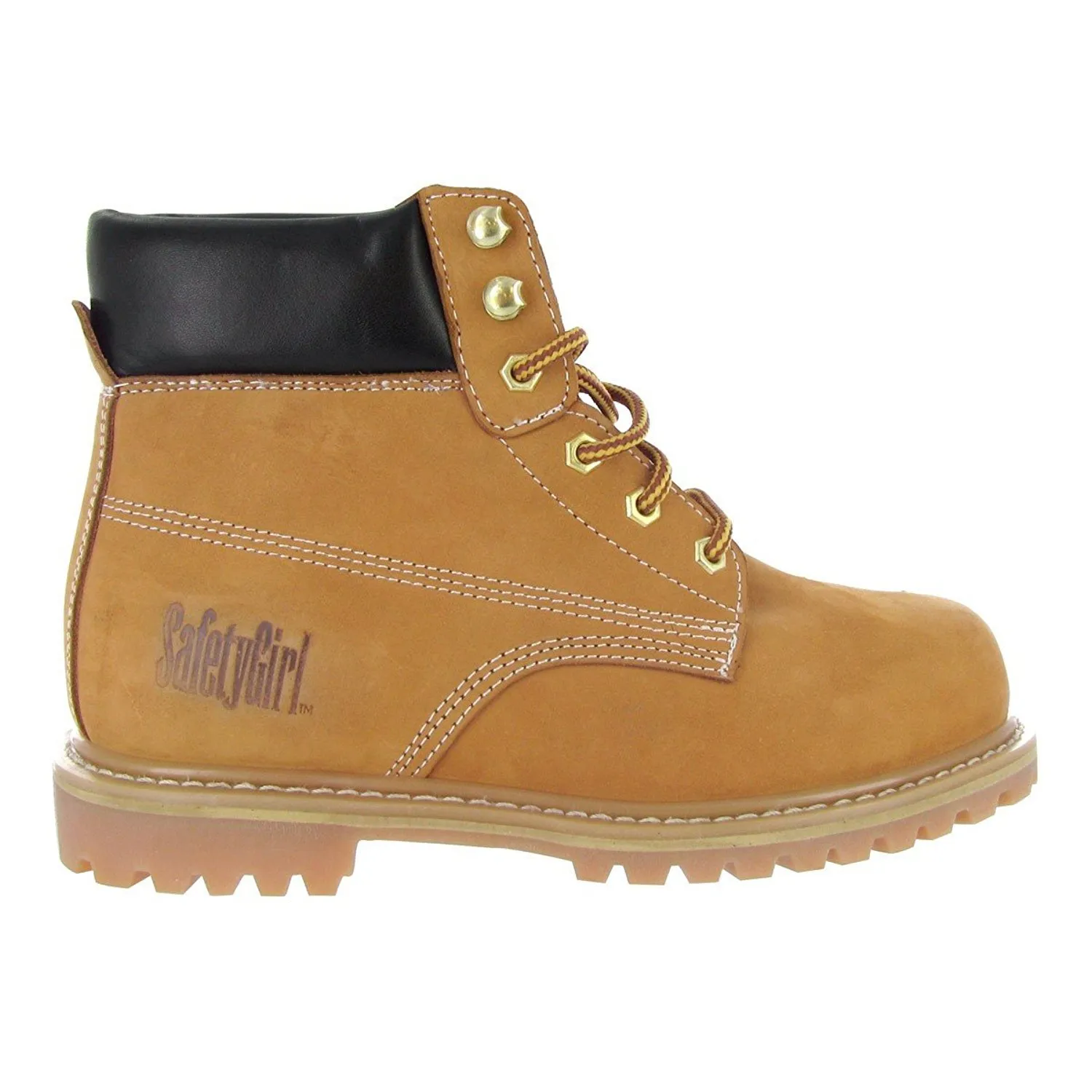 Steel Toe Boots for Women - Tan-11M | Waterproof Work Boots for Women Steel Toe Boots | Slip Resistant Work Shoes for Women | Lightweight Nubuck Leather for Comfort and Style