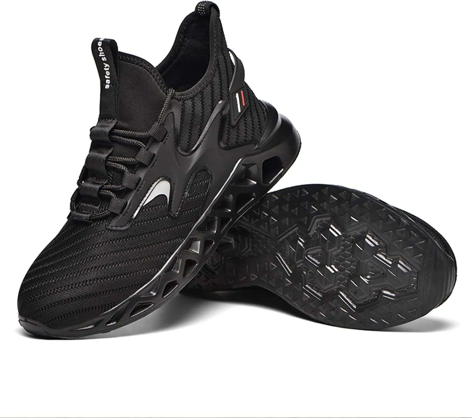 Steel Toe Shoes for Men Women Lightweight Work Shoes Indestructible Construction Safety Toe Boots