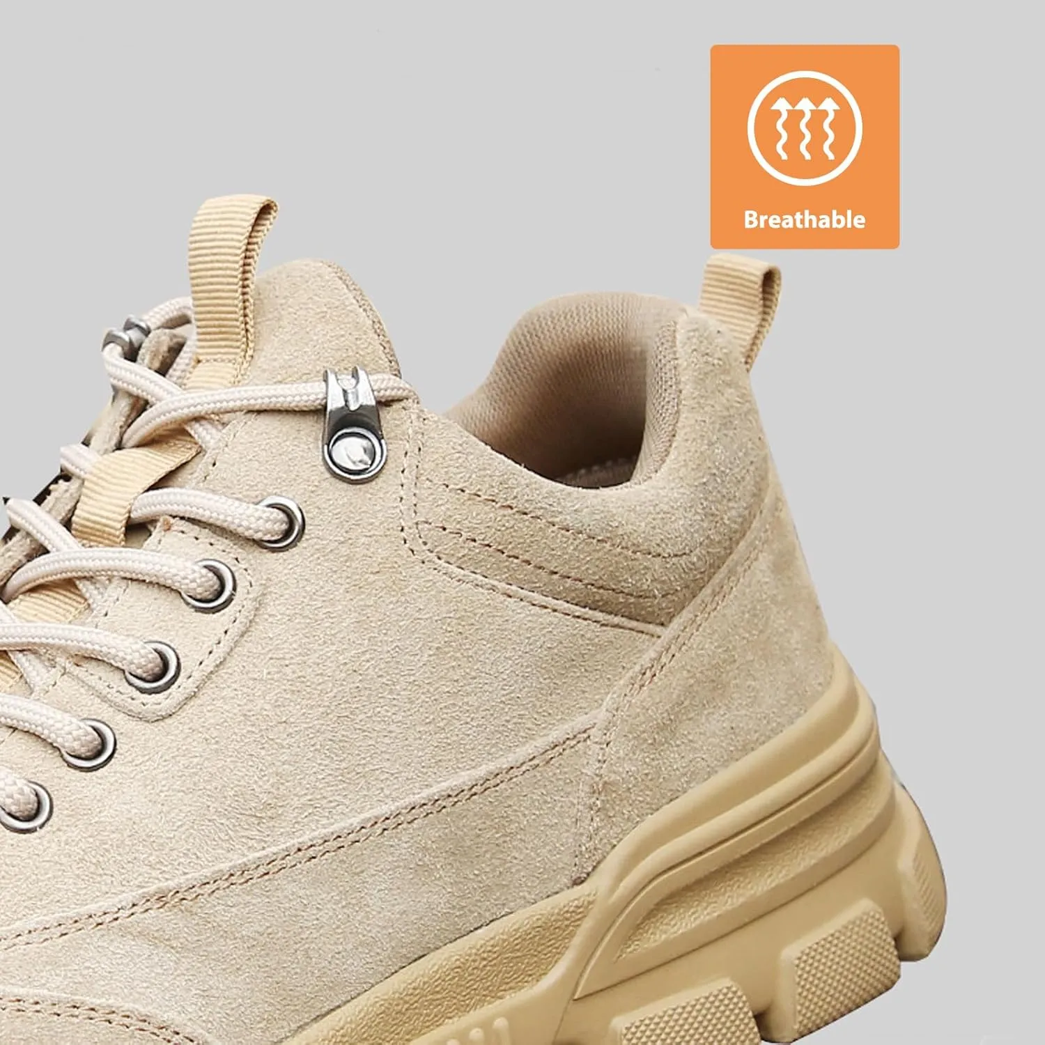 Steel Toe Shoes for Men Women,Indestructible Work Shoes Lightweight Comfortable Safety Work Shoes for Men Women,Indestructible Work Boots for Men