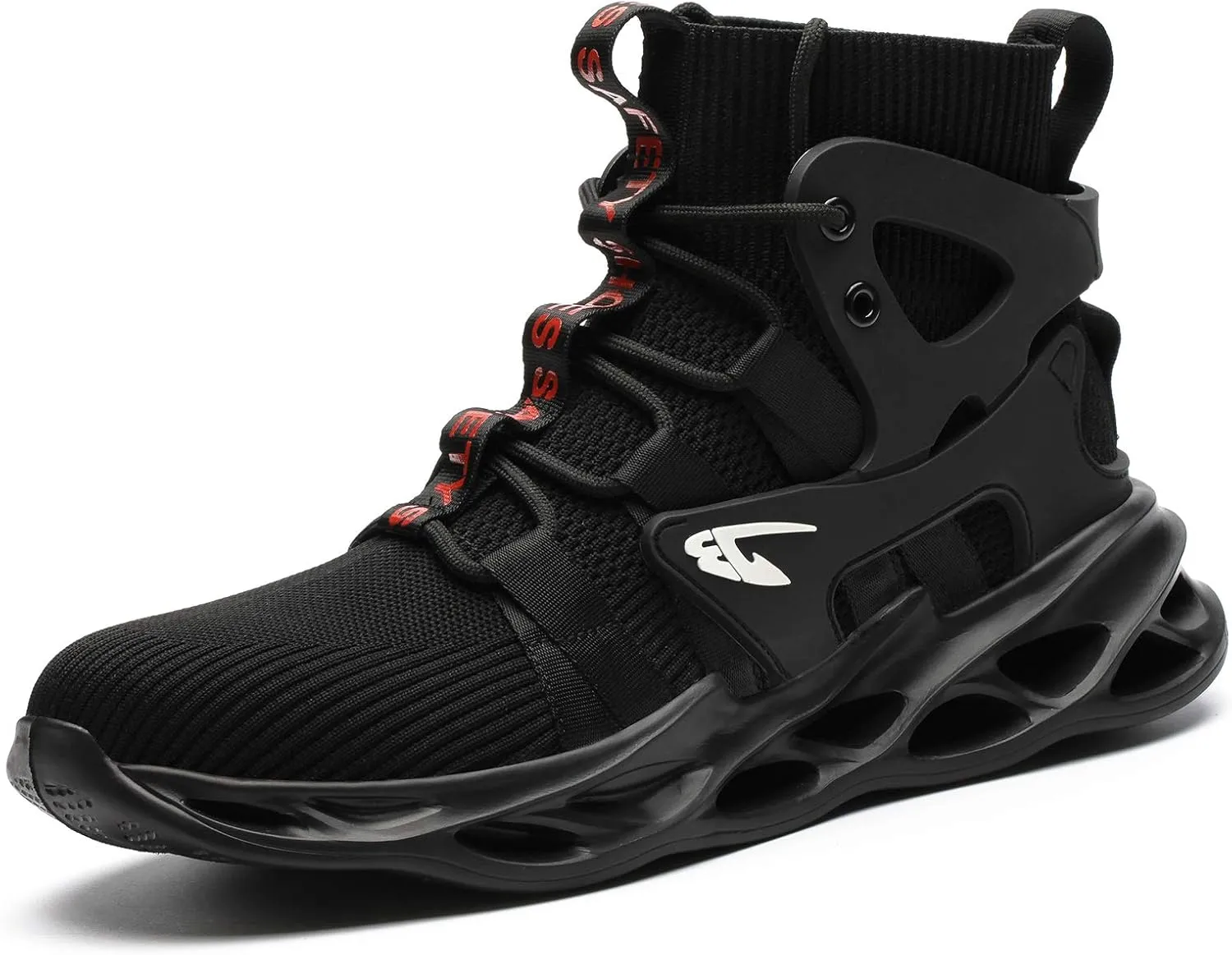 Steel Toe Work Boots for Men Women Lightweight Industrial & Construction Indestructible Safety Comfortable Shoes