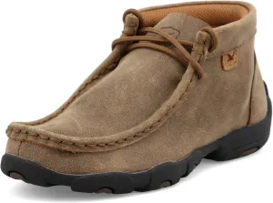 Twisted X Kid's Chukka Driving Moc, Moc Toe, Light Tan, 13 M