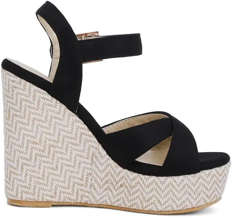 Wedge Summer Shoes Sandals For Women Platform Flip Flops Fashion Knitted Casual Party Shoes Female Large Size
